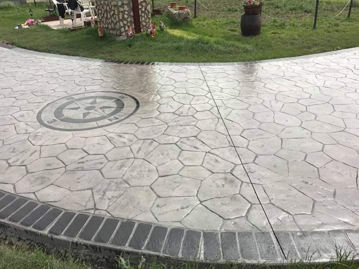 Beton amprentat Botosani