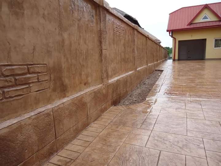 Beton amprentat Buzau