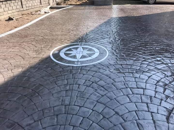 Beton amprentat Covasna